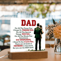 Thank You Dad - Acrylic Square